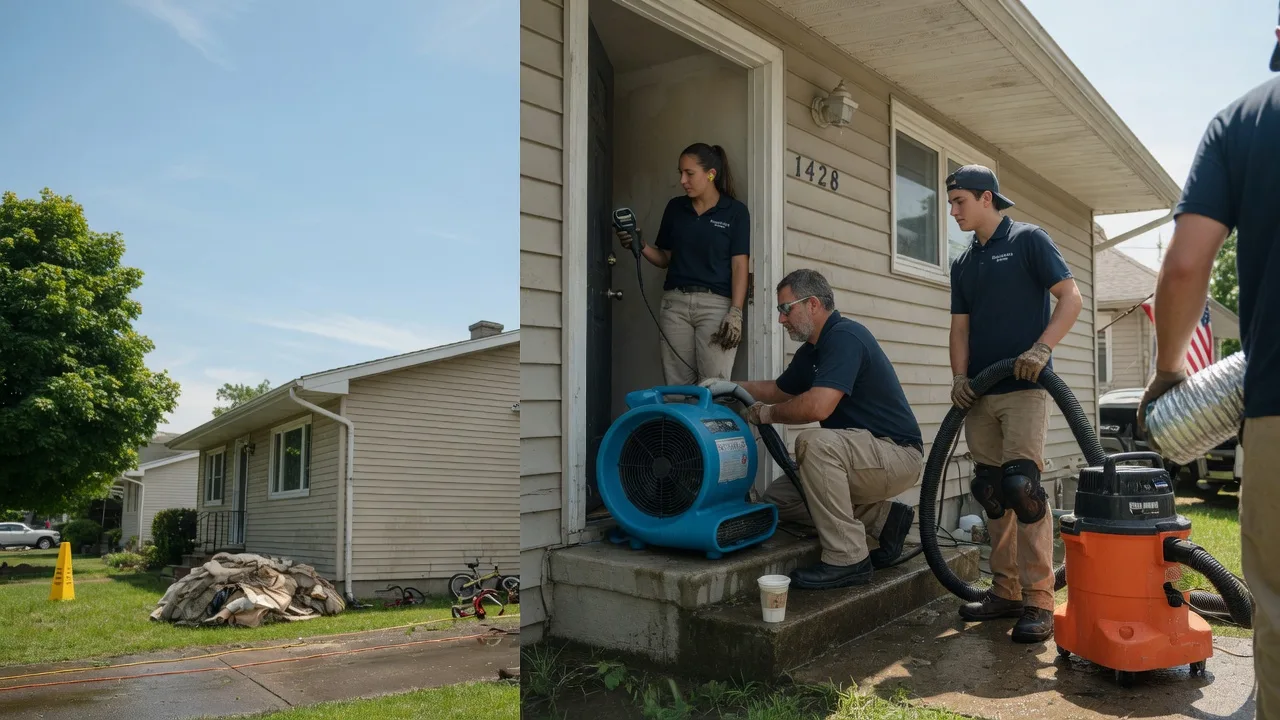 Water Damage Restoration in Odon, IN near me
